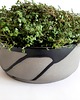miski i misy Matowa miska ceramiczna czarna 1