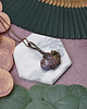 wisiory Miedziany wisiorek wire wrapping z purpurytem  #471 3