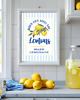 plakaty Lemonade poster, plakat cytryny, dekoracja ścienna kuchni 2