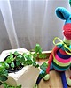 przytulanki dla niemowląt i dzieci Szydełkowa Żyrafa - Multikolor 1