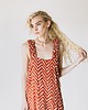 sukienki midi damskie Sukienka Twist Orange 1