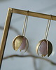 kolczyki wire wrapping Kolczyki-dzwonki 3