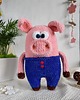 misie i maskotki Świnka pluszowa 32 cm, Maskotka świnka, prezent dla dziecka 1