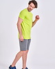 t-shirty męskie Koszulka męska limonka fluo - t-shirt odCZAPY 2