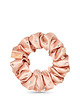 akcesoria dla niej CRYSTALLOVE Gumka do włosów z jedwabiu z kryształkami - rose gold 2