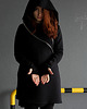 bluza z kapturem damska Bluza damska,asymetryczna bluza bawełniana, gothic style 1