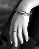 bransoletki wire wrapping Nieregularne - komplet 2 mosiężnych bransoletek - różne rozmiary 3