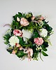dodatki - różne Wianek dekoracyjny z kwiatów 1