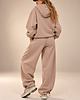 komplety damskie Zestaw - Dres Boxy&Baggy Beż 3
