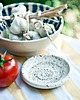 kuchnia - różne Ceramiczna tarka do czosnku i warzyw - jasna nakrapiana 2