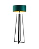 lampy podłogowe Lampa podłogowa z cylindrycznym abażurem MOSS GOLD 3