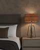 lampy stołowe Designerska lampka nocna do sypialni THOR ECO 2