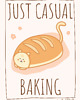 plakaty Plakat - Just casual baking 1