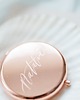 lustra stojące i wiszące lusterko RoseGold ręcznie kaligrafowane grawer 1