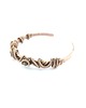 bransoletki wire wrapping Bransoleta mankietowa z zielonym turmalinem 8