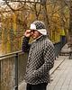 czapki i kapelusze męskie Ciepła Wełniana Czapka W Stylu Aviator Z Nausznikami 2