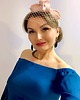 fascynatory Fascynator Petra PUDROWY RÓŻ oraz inne kolory 4