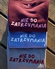 bluzy dla dziewczynki Bluza dziecięca NIE DO ZATRZYMANIA - szara 3
