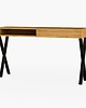 meble - inne Konsola Dębowa Loft Drewno Lite  100 cm  SKD-284 3