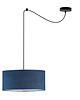lampy wiszące Żyrandol do salonu nad stół WAIKIKI W1 VELUR z regulowanym przewodem 6