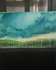 obrazy Obraz ręcznie malowany na płótnie 50x100 cm - abstrakcyjny pejzaż 1