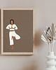 plakaty Plakat joga Asany Yoga A3 Medytacja Plakat z motywem jogi Plakat boho 2