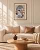 plakaty Plakat kolaż Pejzaż z Zimą Fine Art gicl 2