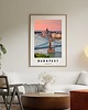 plakaty PLAKAT travel poster  Budapeszt zdjęcie personalizacja Węgry 1