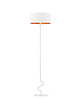 lampy podłogowe Srebrna lampa stojąca w stylu glamour JERSEY GOLD 3