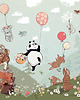 naklejki ścienne do pokoju dziecka Tapeta dla dzieci SPRING TALES 1