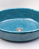 umywalki UM33 Umywalka owal navy blue 2