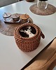 dekoracje świąteczne Kosz prezentowy świąteczny z motywem głowy jelenia " Deer gift Basket" 6