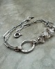 bransoletki srebrne Diamenty z Herkimer srebro 925 6