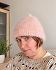 czapki damskie Czapka puszysta ręcznie robiona 1