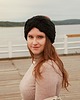 opaski do włosów Czarna opaska turban z grubej wełny peruwiańskiej 4