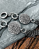 kolczyki wire wrapping Długie kolczyki boho inspirowane sztuką Meksyku 4