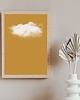 plakaty Plakat chmura na ścianę Minimalistyczny Plakat nowoczesny do salonu 3