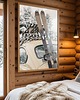 plakaty PLAKAT narty SKI zimowy vintage góry 3