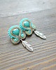 kolczyki soutache Małe etniczne kolczyki soutache 4