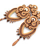kolczyki soutache Eleganckie długie kolczyki soutache 4