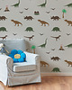 tapety i naklejki ścienne Szablon malarski wielokrotny /DINOZAURY 1