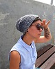 czapki damskie Czapka Hand Made No. 053 / beanie / szydło 7
