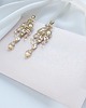 Biżuteria ślubna Kolczyki Perfect Glam Chandelier - Gold 4