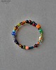 bransoletki - inne Bajecznie kolorowa bransoletka Boho z drobnych koralików prezent  handmade 3