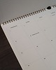 kalendarze i plannery Kalendarz 2027 ADHD-friendly - ścienny, minimalistyczny, czarny 3