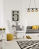 lampy wiszące Druciana lampa wisząca z 2 źródłami światła TIJUANA LOFT 2