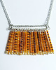 naszyjniki - inne Naszyjnik - Koraliki - boho, pomarańczowy 1