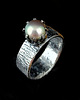 pierścionki srebrne Green pearl 3