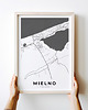 plakaty Plakat Mielno mapa 1