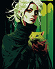 plakaty Portret Czarownicy - Plakat - Druk - Czarownica, Wiedźma, Halloween #12 1